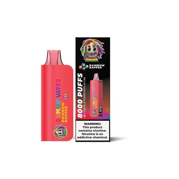 Dummy Vapes 8000 Rainbow Rapper